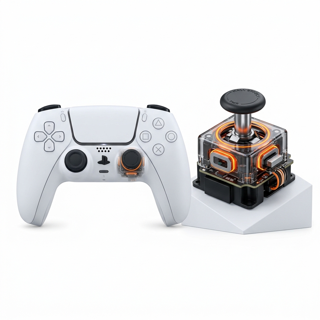 Sony PlayStation 5 DualSense Controller Hall-Effect TMR Magnet Stick Upgrade
